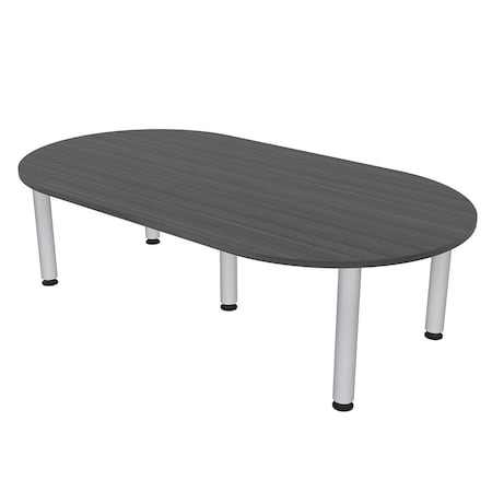 Skutchi Designs 45.25 in W, 84 in L, 29 in H, Engineered Wood Top, Grey HAR-RAC-46X84-PT-AN